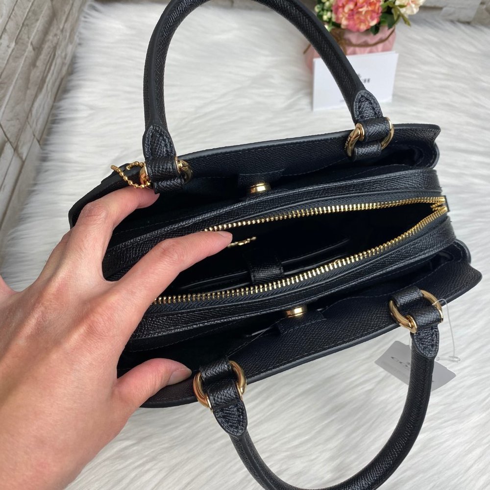 👜COACH SET🌺MINI LILLIE CARRYALL & WALLET - Picture 4 of 7